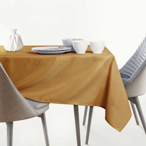 Klippduk Flhf Klippduk Empire i guld slät klassisk 150x260 AmeliaHome