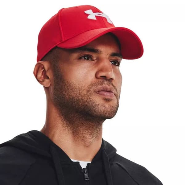 Keps - UNDER ARMOR - Blizing 1376700-600 - Polyester - Vuxen - Röd Röd XL