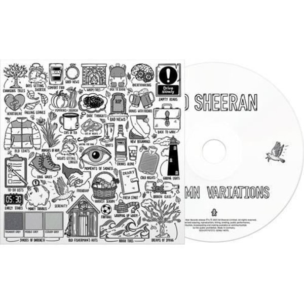 Ed Sheeran - Autumn Variations [COMPACT DISCS]