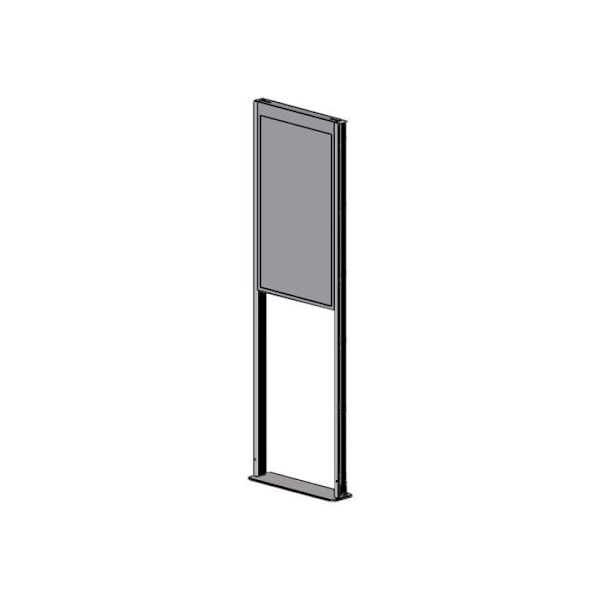 Pied för LCD-skärm - Peerless Industries - Peerless-AV SmartMount Golvmontering DS-OM55ND-FLOOR - Matt svart Svart