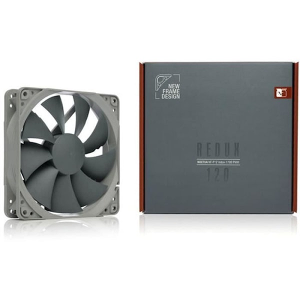 NOCTUA 120 mm fläkt NF-P12 Redux-serien 1700 varv / min PWM