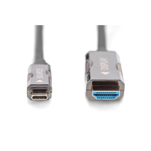 DIGITUS USB - TYP C TILL HDMI FIBEROPTISK ADAPTERKABEL AOC HDMI V