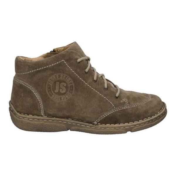 Bottiner - JOSEF SEIBEL - Neele 01 - Nubuckläder - Beige - Dragkedja Beige 37