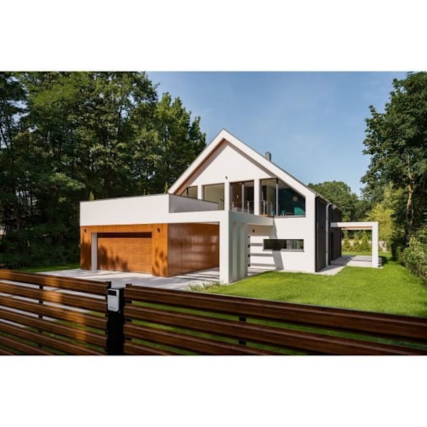 2-trådig videointercom - DIO CONNECTED HOME - Exteriörenhet med 4 knappar - Fjärröppning - Svart