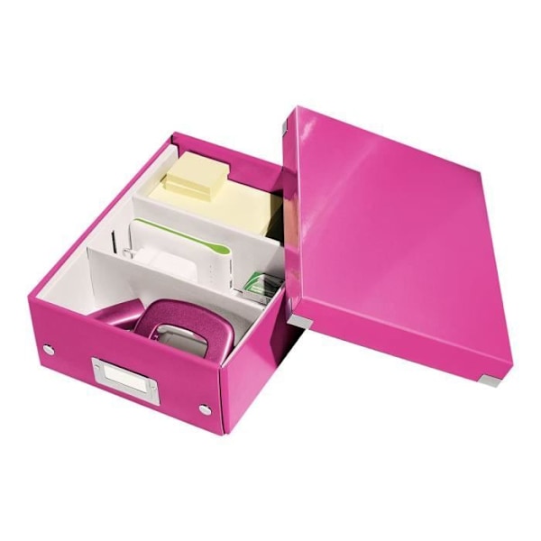 Leitz Click & Store WOW Small - Arkivlåda - rosa