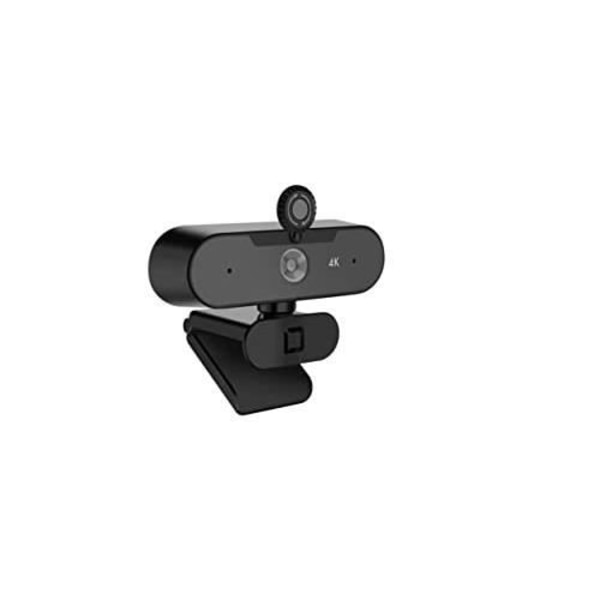 DICOTA Webcam PRO Plus 4K - Webbkamera - färg - 3840 x 2160 - 2160p - ljud - USB 2.0