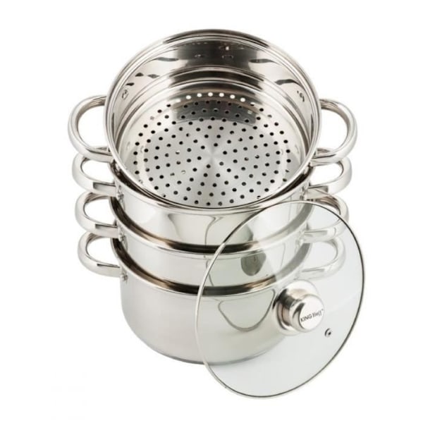 POT A VAPEUR KINGHOFF 5 ELEM. 18cm KH-3317