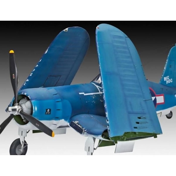 Vought F4U-1A CORSAIR Model Kit - Revell - Militärmodell - Plast - Blå