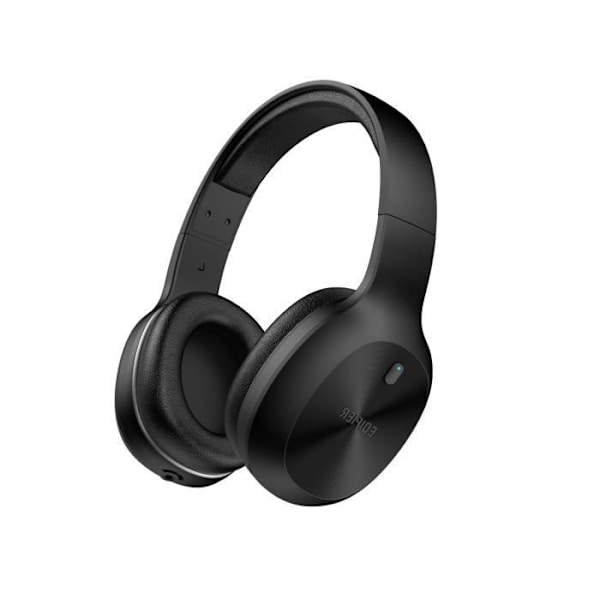 Edifier W600BT Bluetooth 5.1 Over Ear-hörlurar Trådlösa och trådbundna stereohörlurar med inbyggd mikrofon djup bas - svart