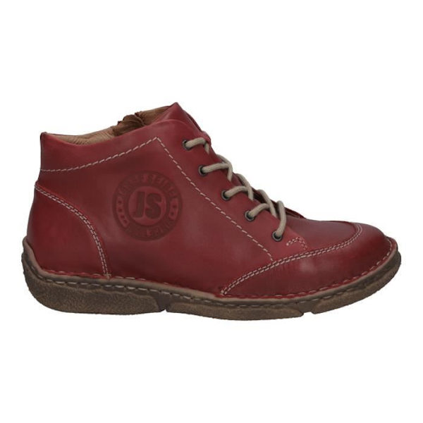 Bottines - JOSEF SEIBEL - Neele 01 - Läder - Dragkedja - Medelhöjd Lila 39