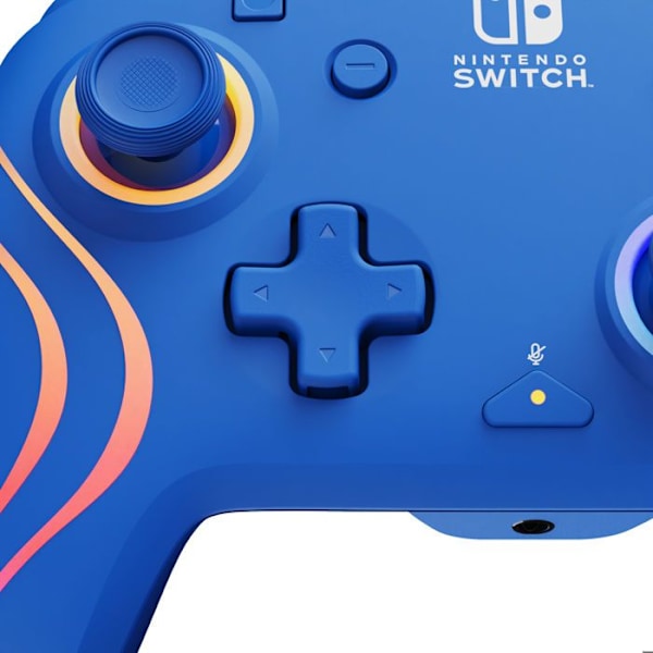 Gamepad - PDP - Afterglow Wave - Kabelansluten - Blå - 2 års garanti Blå