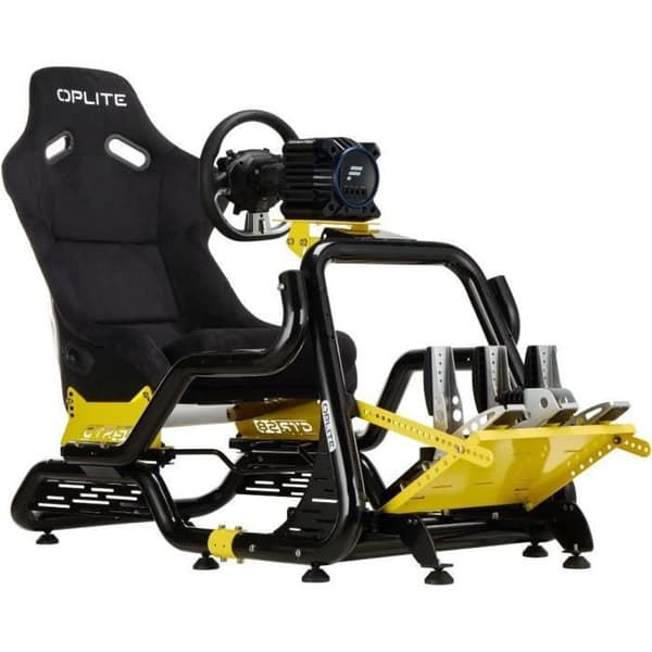 Racing simuleringscockpit - OPLITE - GTR S8 Elite Force - Gul Gul