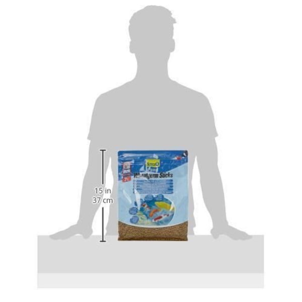 Fiskfoder - Tetra Pond - Vetegrynssticks - Flytande - Speciellt för kallt väder - 32% protein