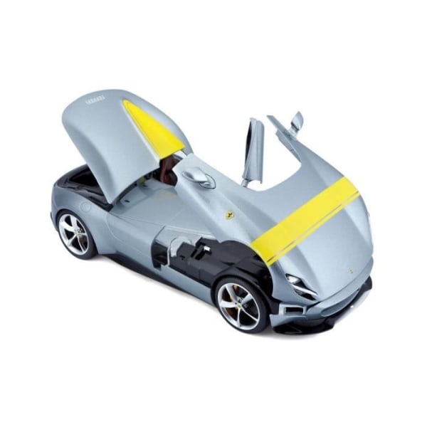 Miniatyrfordon - BBURAGO - Ferrari Monza SP-1 - Grå - För barn från 3 år och uppåt