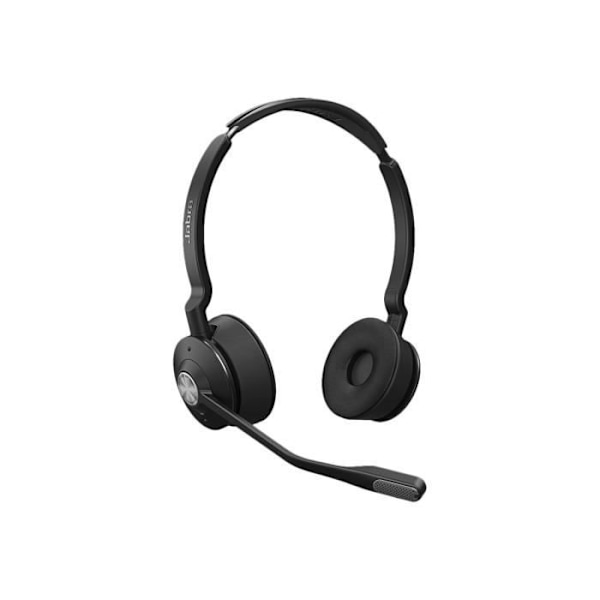 Jabra Engage 75 Stereo Headset - Trådlöst - Over-the-head design - Stereo - Räckvidd 15000 cm - Bluetooth/DECT - 40 Hz/16 kHz