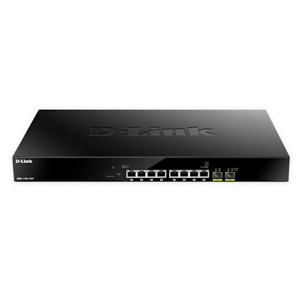 NÄTVERK, Switch, Fristående Switch, D-Link Smart 8 Port Baset Poe 2 10g SwitchD-Link DMS-1100-10TP. Sorts