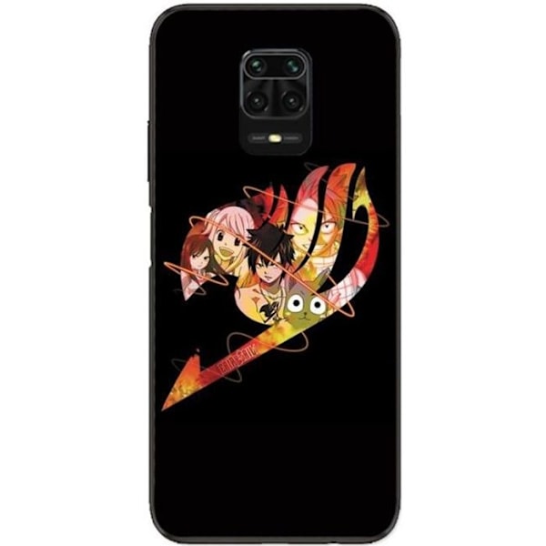 Fodral för Xiaomi Redmi Note 9S / 9 Pro Manga Fairy Tail Logo Svart One Size