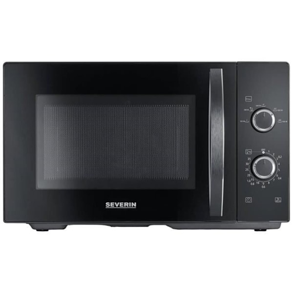 Severin MW 7888 Svart mikrovågsugn 800 W timerfunktion