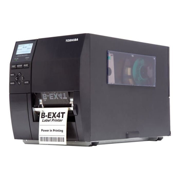 Toshiba TEC B-EX4T1-GS12-QM-R etikettskrivare - DT/TT - 203 dpi - USB, LAN
