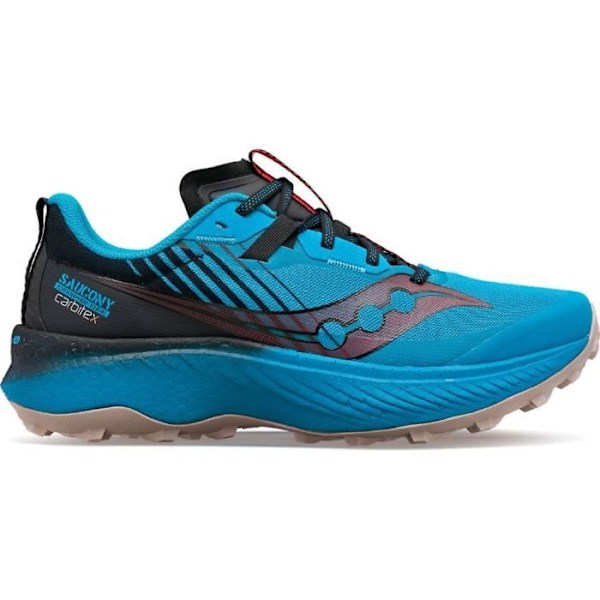 Saucony Endorphin Edge trailskor - Blå - Intensiv - Unisex - Vuxen - Löpning - Drop 8mm Blå 45