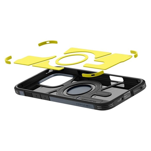 Coque Spigen Tough Armor Mag MagSafe för iPhone 16 Pro Max (metallisk skiffer) Metallskiffer