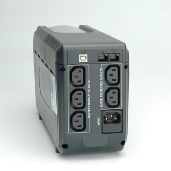 ROLINE DesignSecure Line Interactive Inverter - Svart, Silver - 525 VA - 315W - LCD - USB - Kompakt