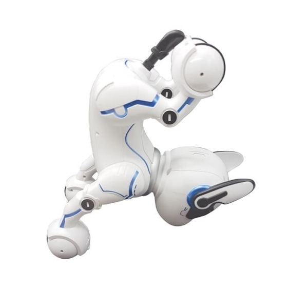POWER PUPPY - Min programmerbara och taktila smarta robothund med fjärrkontroll - LEXIBOOK Vit