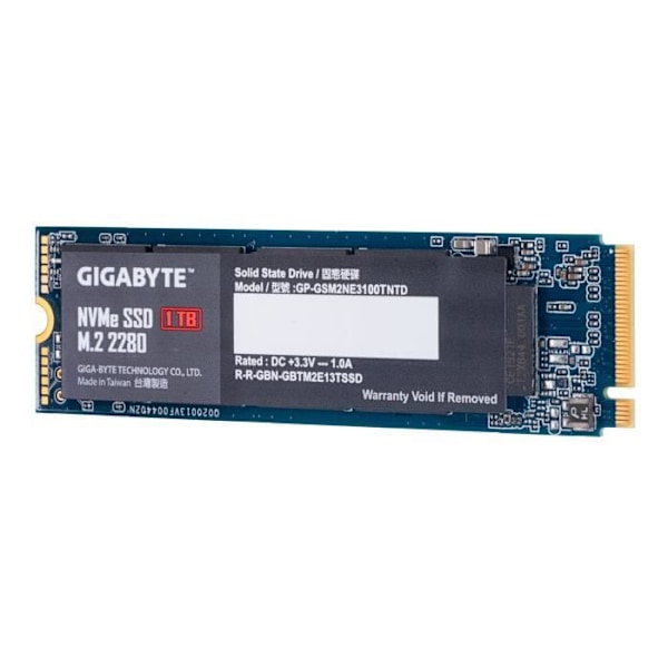 GIGABYTE - Intern SSD - 1 TB - M.2 NVMe (GP -GSM2NE3100TNTD)