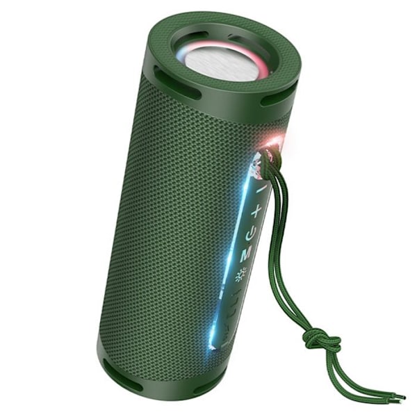 Bärbar Bluetooth-högtalare 5.1, 2x5W - Hoco Dazzling pulse (HC9) - Grön