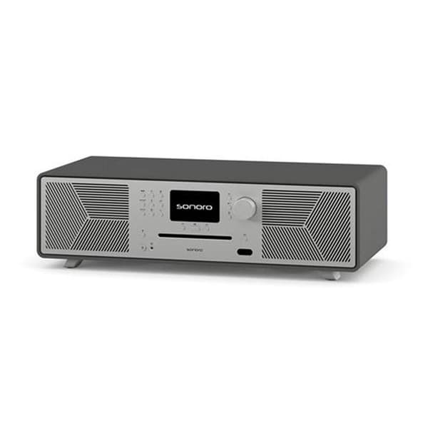 Sonoro MEISTERSTÜCK 2 Graphite HiFi System - silver