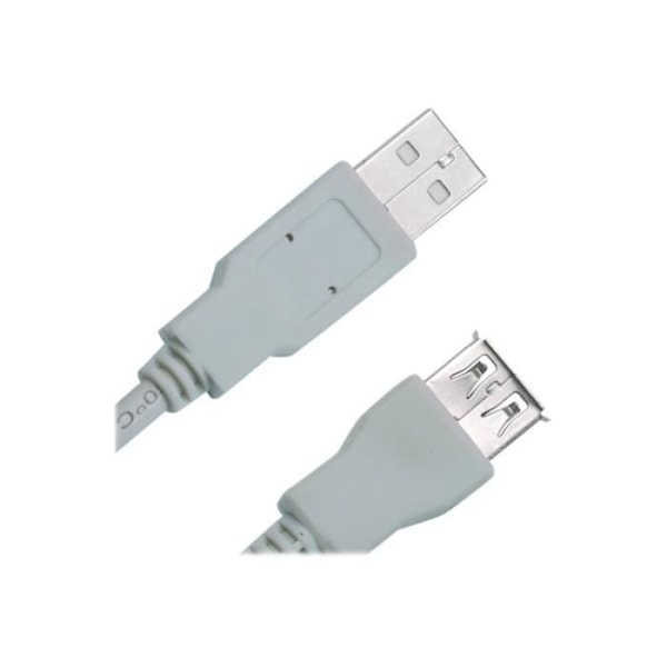 Jou Jye Computer CC 122 USB-kabelförlängning - USB 2.0 - 3 m - Beige