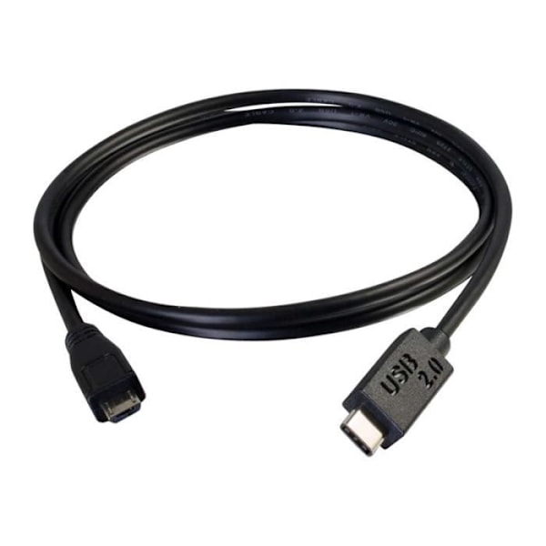C2G USB-kabel USB typ B (M) till USB-C (M) USB 2.0 4 m svart