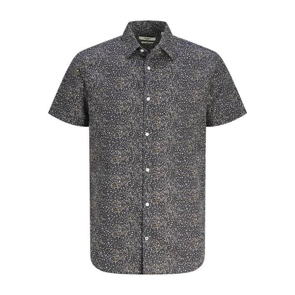 Gråmönstrad Skjorta Herr Jack & Jones Blasummer Grå S