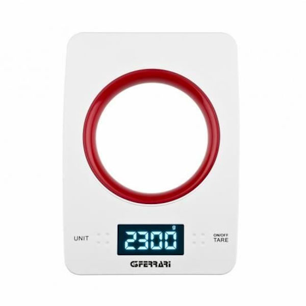 Köksvåg - SFERA - Elektronisk - 5 kg - Avtagbar skål - Bakgrundsbelyst skärm Transparent