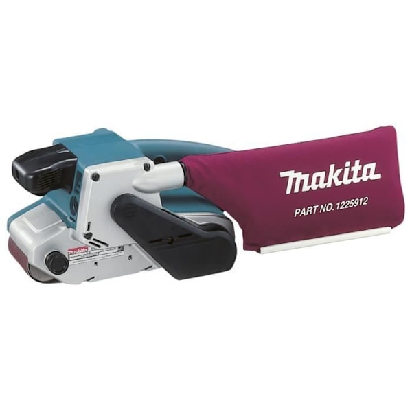 Makita 9903J, Bandslipmaskin, påse, rektangulär, 210 meter per minut, 440 meter per minut, 2,5 m-s²