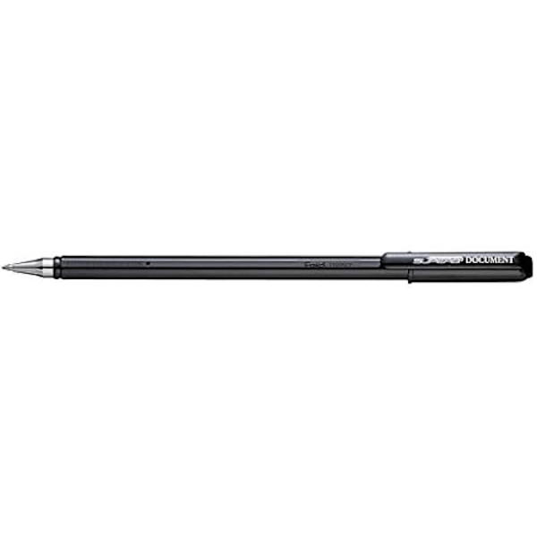 Kulspetspenna - PENTEL - BK77MDK-A - 12 stycken - Spets 1,0 mm - Färg Svart - Typ Medium Nero