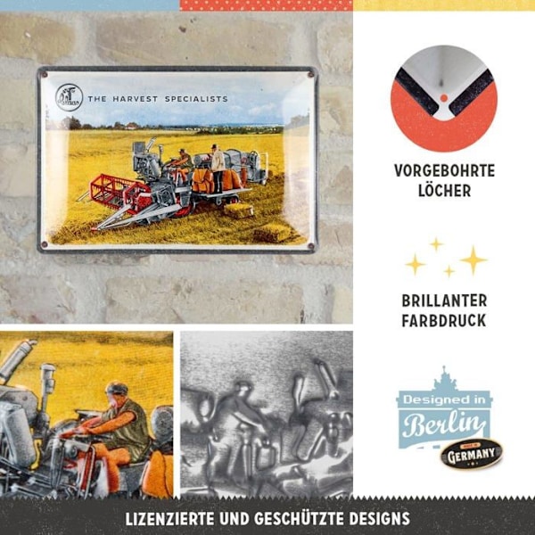 Väggdekoration Nostalgic-art - 22381