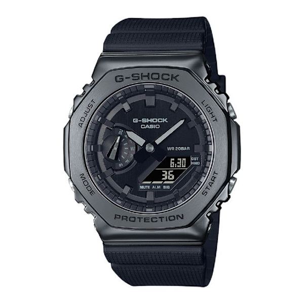 Klocka - Casio - GM-2100BB-1AER - Harts - Vattentät 20 Atm - Digital svart