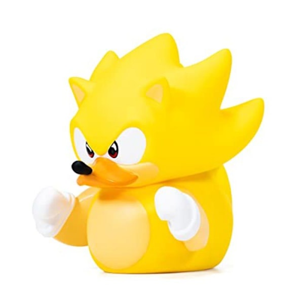 Samlarfigur - TUBBZ - Super Sonic - Gummikanin - 9 cm - Officiell Sonic The Hedgehog Super Sonic