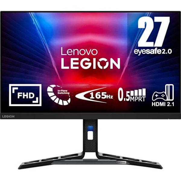 LENOVO Legion R27i-30 Gaming PC Monitor - 27" IPS - FHD - 0,5ms - 165Hz - 2 x HDMI 1 x DP - AMD FreeSync Premium