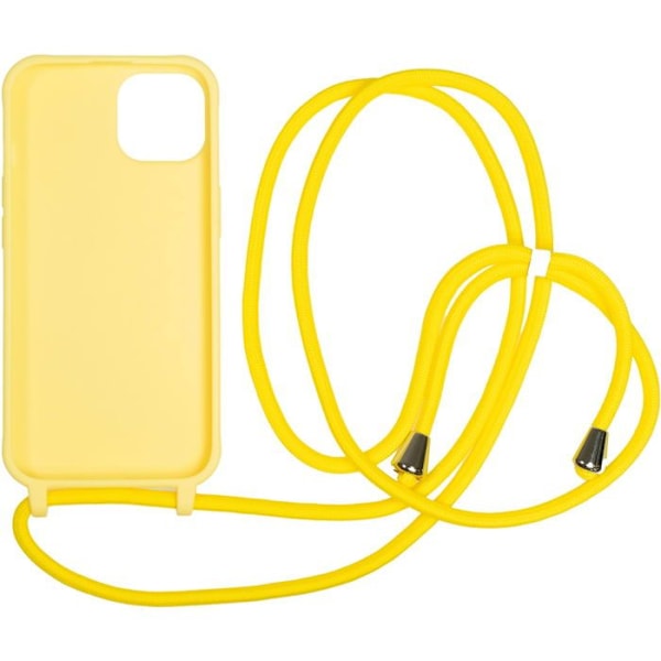 Mobil ursprung Lanyard-fodral Gult iPhone 14