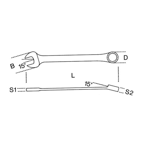 BLANDAD KEY 42/28 BETA 000420028