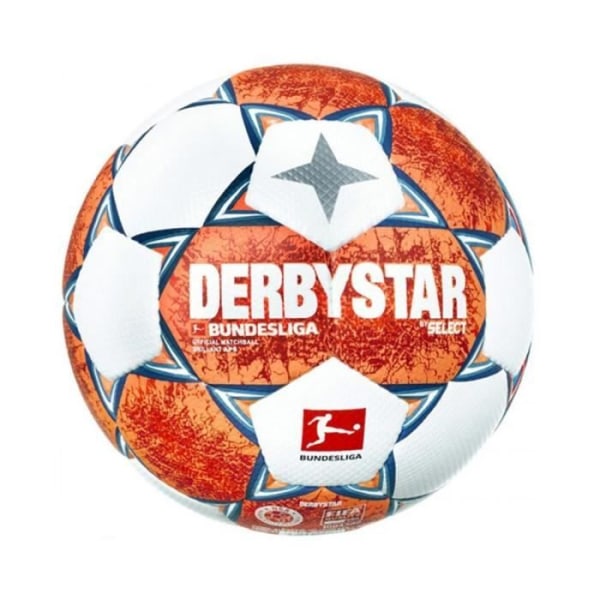 Balon SELECT Derbystar Bundesliga Brilliant Fifa 21 Vit-Orange Vit 5