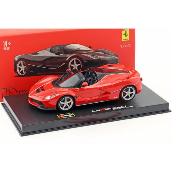 Samlarbil - BBURAGO - Ferrari Signature Aperta - Röd - 1/43:e