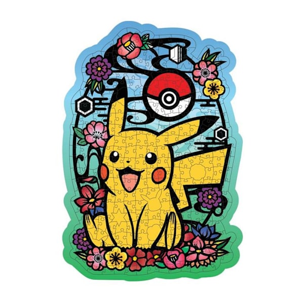 300 bitars träpussel: Pikachu, Pokémon