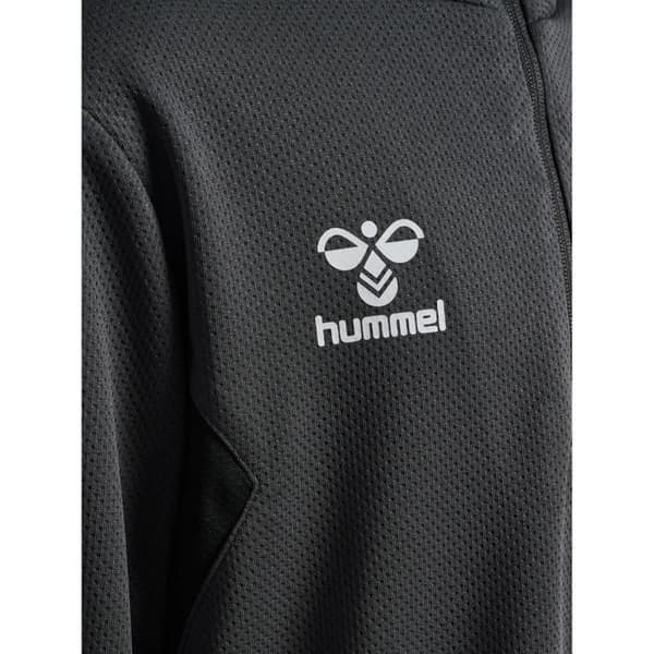 Äkta sweatshirt 1/4 zip barn Hummel - asfalt asfalt 10 år