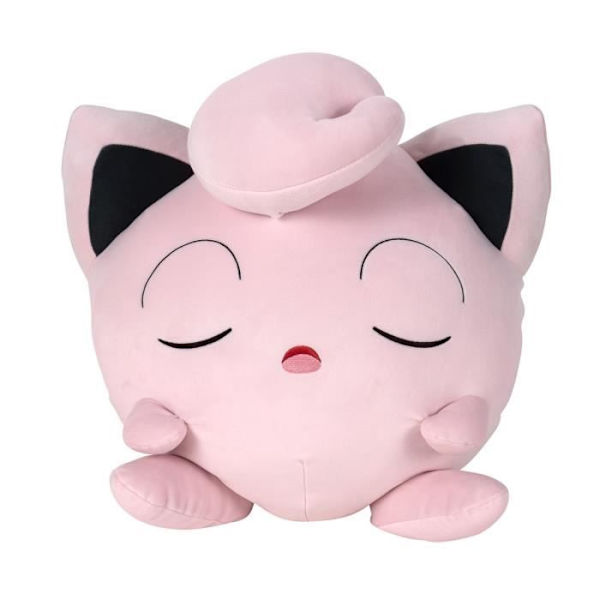 Plyschleksak - BANDAI - Pokémon Jigglypuff - 40 cm, mjuk och fluffig