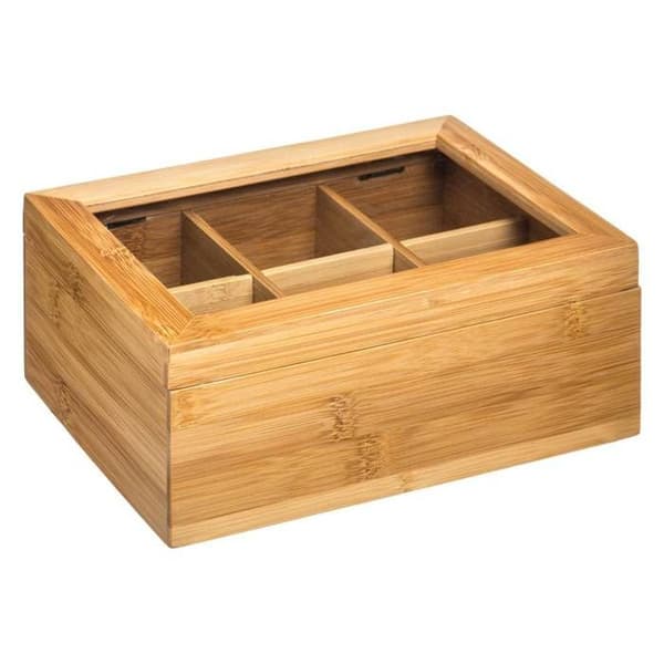 Teask med 6 fack i bambu - 5 five simply smart beige