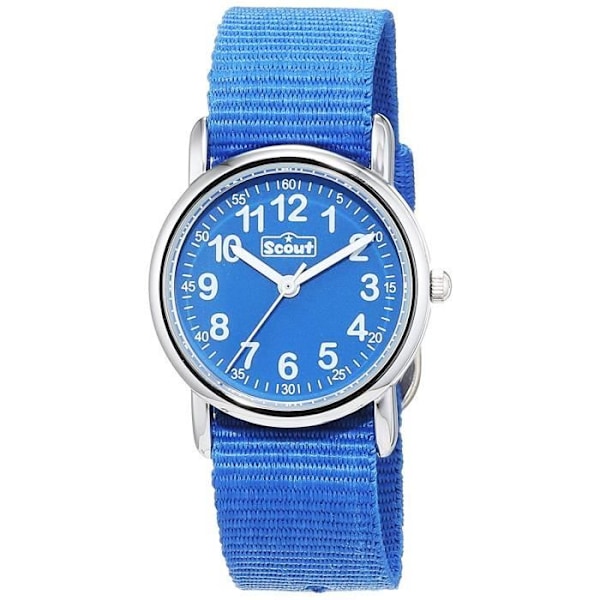 Klocka Pojkar - Scout - Kvarts Analog - Blå Textilarmband - Vattentät 5 bar - 28 mm Blå