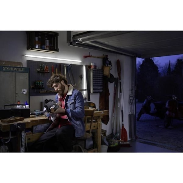 LED fönsterbelysning - LEDVANCE - LED Switch Batten L - Neutral vit - 8 W - Rektangulär neutral vit